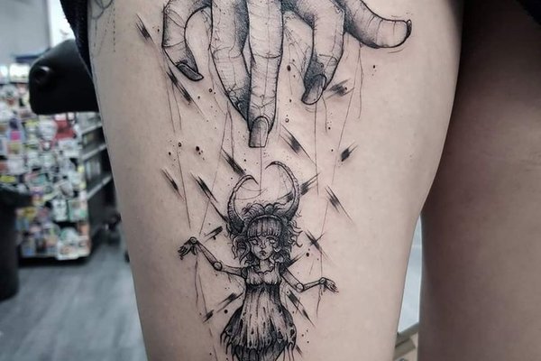 Sketch tatuiruotės