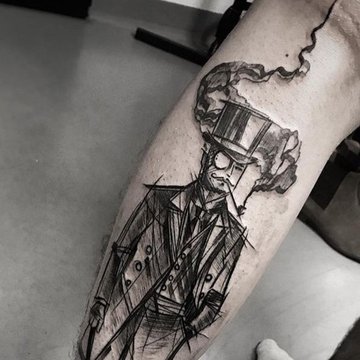 sketch tattoos for men
