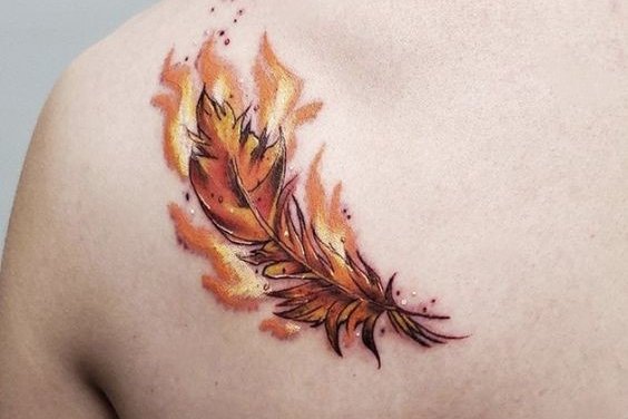 Tatuiruotė Plunksna