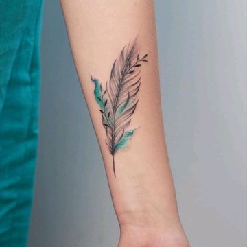 Tatuiruotė Plunksna