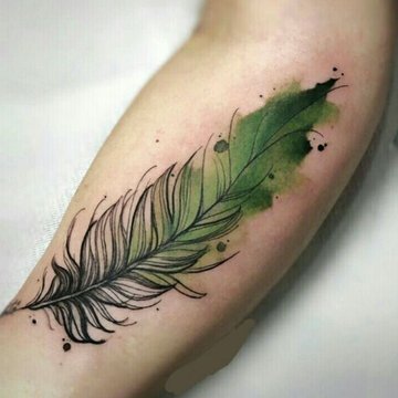 Tatuiruotė Plunksna