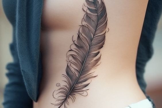 Tatuiruotė Plunksna