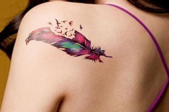 Tatuiruotė Plunksna