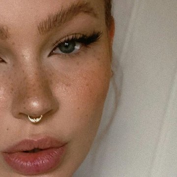 Nose piercing
