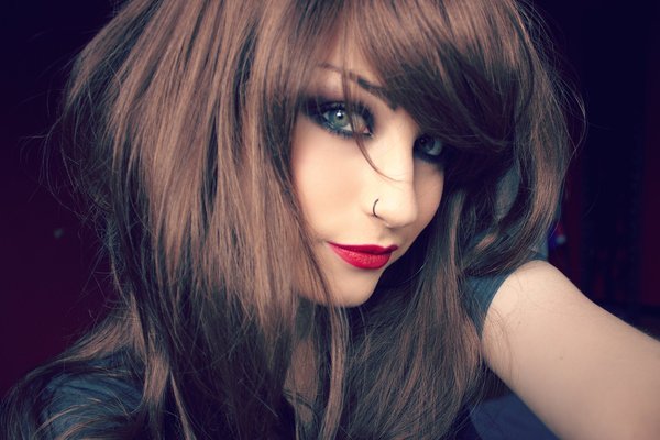 Nose piercing