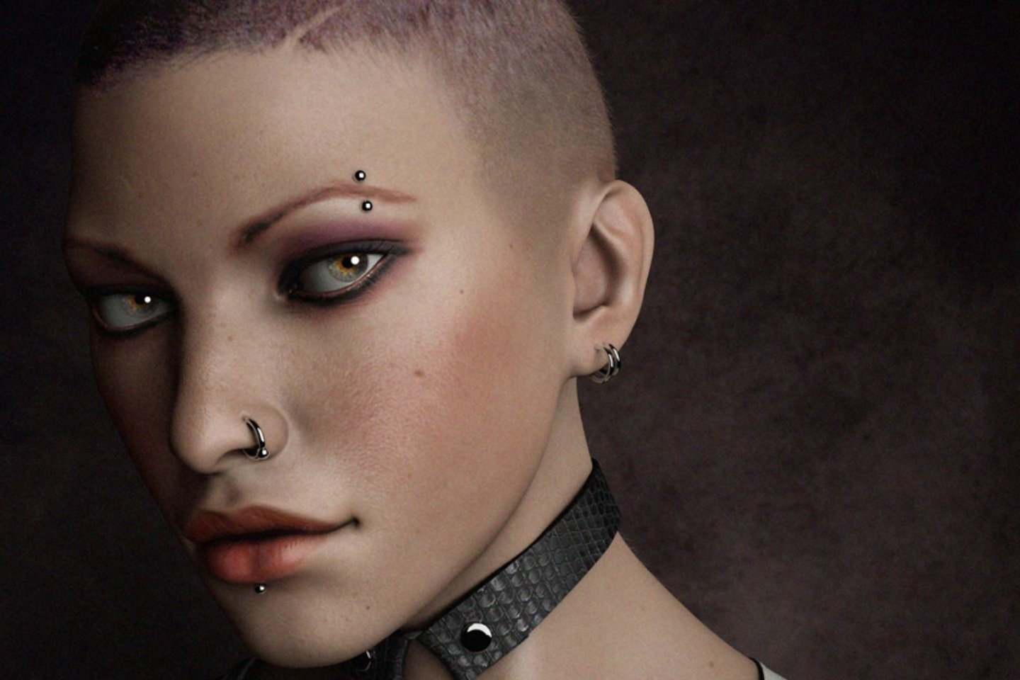 Nose piercing