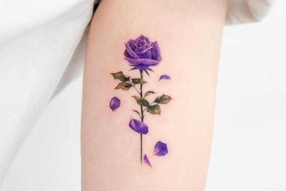 Rožės tatuiruotė