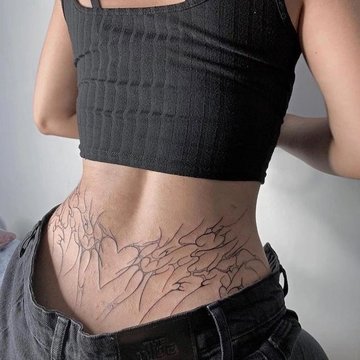 neotribalinė tatuiruotė