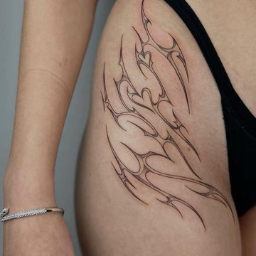 neotribalinė tatuiruotė